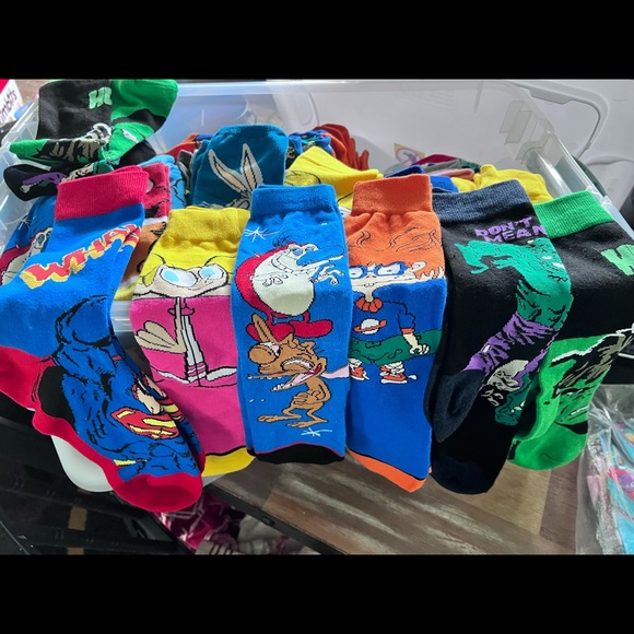 Elmo socks - Picture 2 of 3